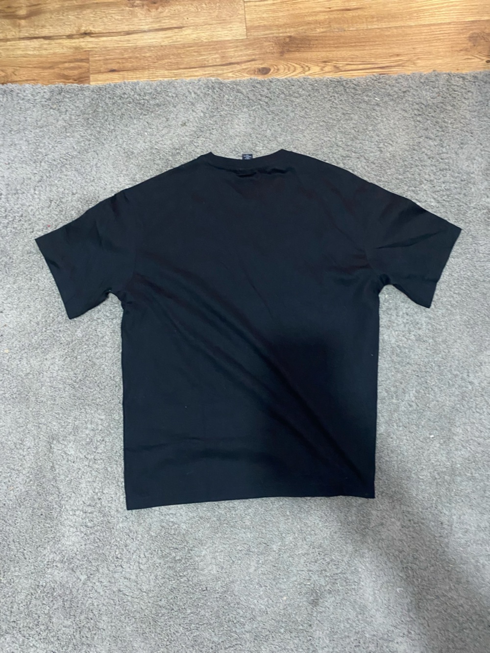 Men's Essential Black Crewneck Tee - Picture 2 of 2
